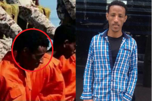 Tesfay Kidane, 30, was identified as one of three Eritreans who sought asylum in Israel before ending up in an infamous terror video from ISIS in Libya. He had accepting money to return to Africa under the country's controversial voluntary return programme.